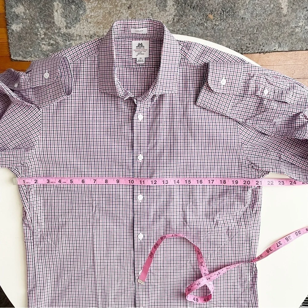 Thomas Mason for J. Crew Men’s Ludlow Button Down Shirt Size Medium